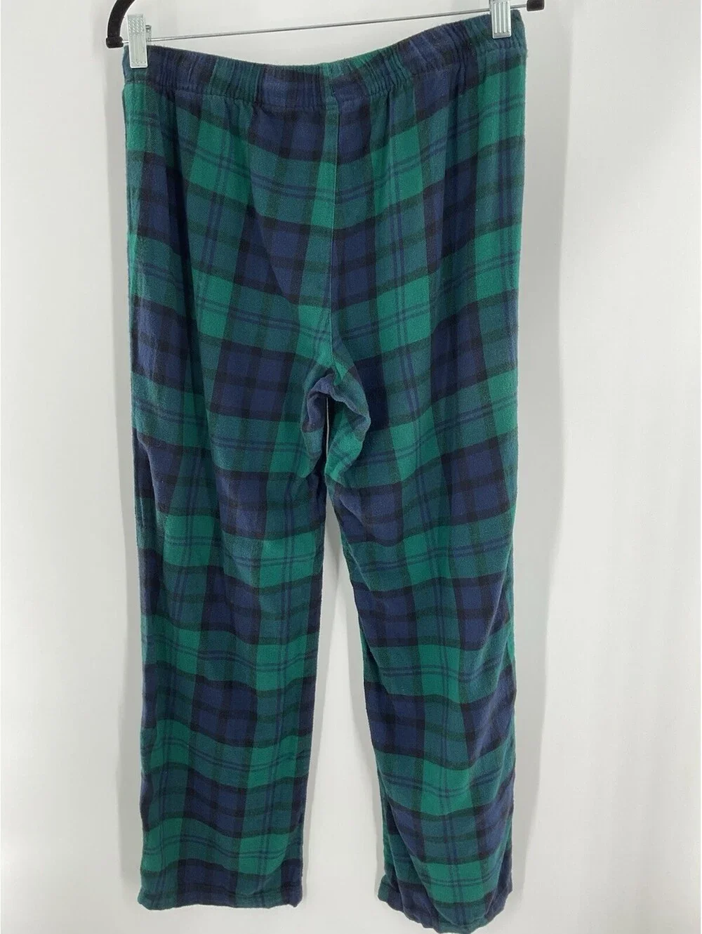 Old Navy Medium Flannel Pajama Pants Men’s Blue Green 106